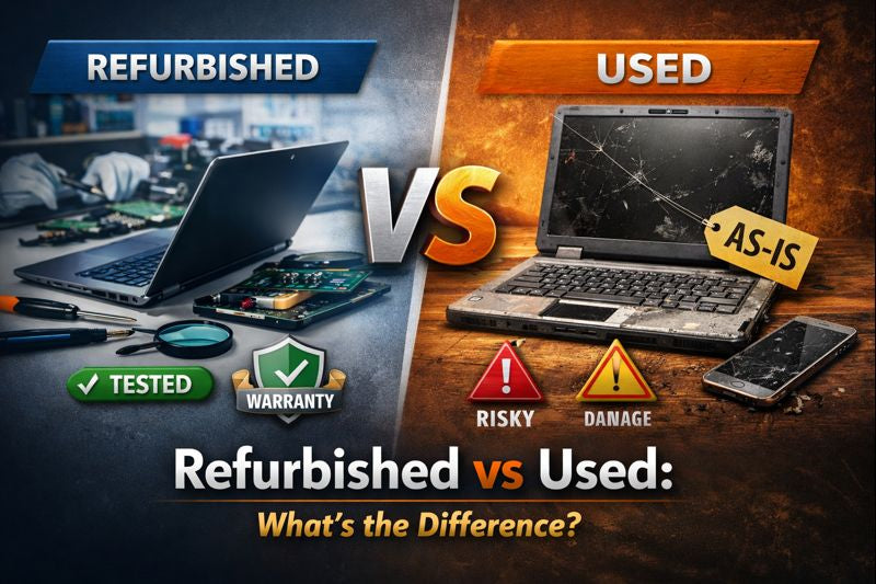 Refurbished vs Used: What’s the Difference?