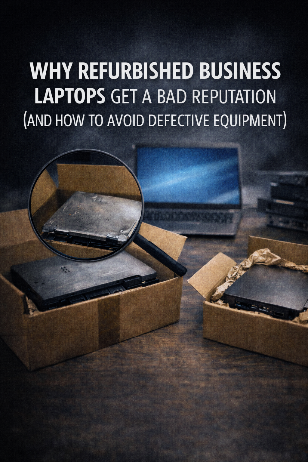 Refurbished business laptops Canada – avoiding defective refurbished laptop suppliers and choosing reliable refurbished IT equipment