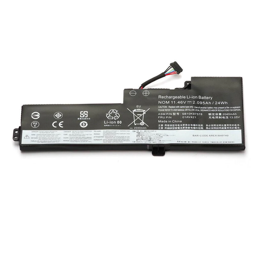 01AV420 Lenovo ThinkPad T480 Replacement Battery | Standard | 1-Year Warranty