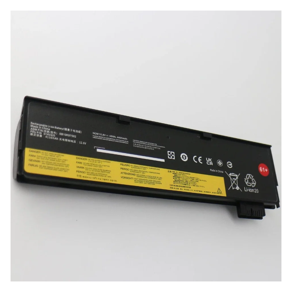 01AV424 Lenovo ThinkPad 25 Replacement Battery | Standard | 1-Year Warranty