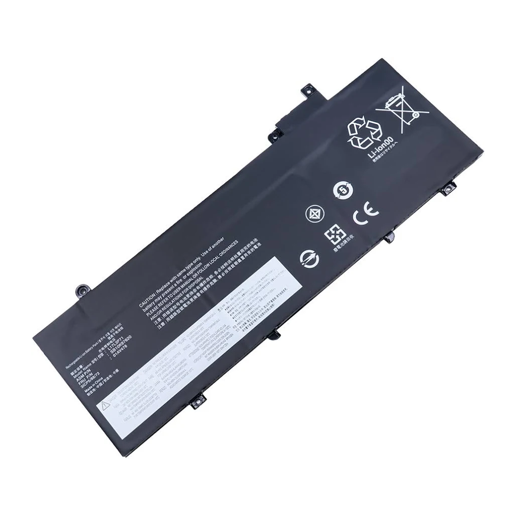 01AV478 replacement battery for Lenovo ThinkPad T480s - angle view