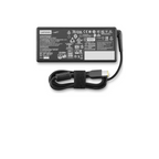 Back label of used Lenovo 135W square tip charger showing 20V 6.75A output
