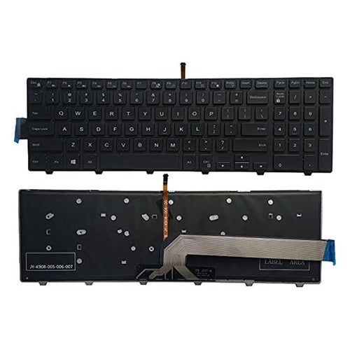 Dell Inspiron 15 5547 keyboard full top and back view