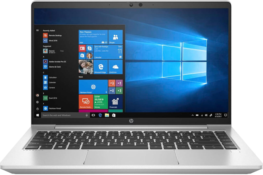 HP Probook 440 G8 Laptop displaying Windows operating system on a white background