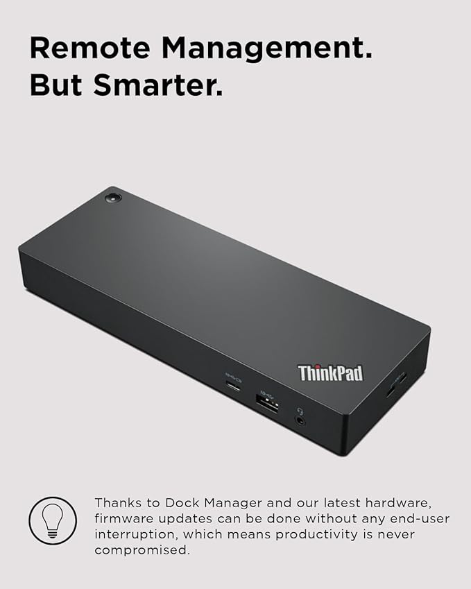 Lenovo ThinkPad Universal USB-C / Thunderbolt 4 Dock – Model 40B0