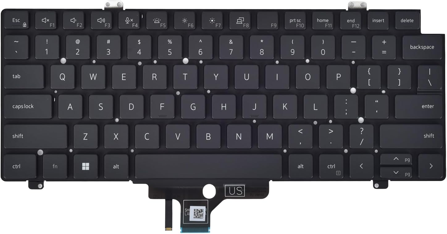 Dell Latitude 7530 Replacement Keyboard | Backlit | 1-Year Warranty