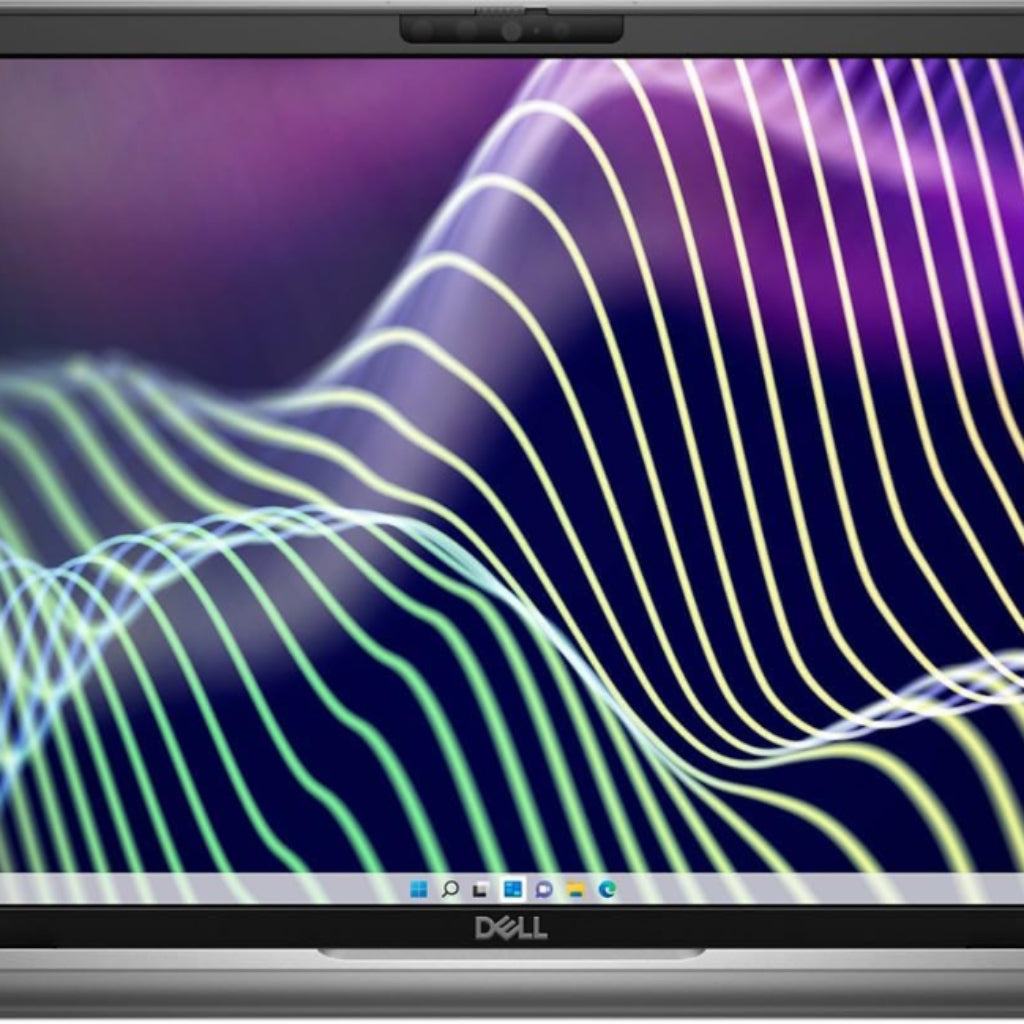 Dell Latitude 7450 Laptop with a colorful abstract design on the screen