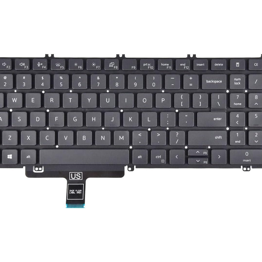 Backlit Dell Precision 3560 Replacement Keyboard | Backlit | 1-Year Warranty