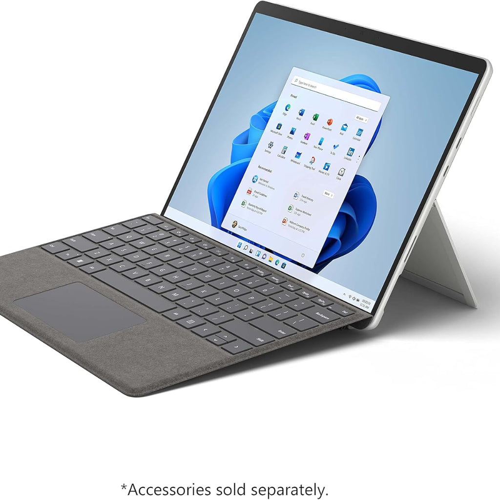Laptop with keyboard cover on a white background
