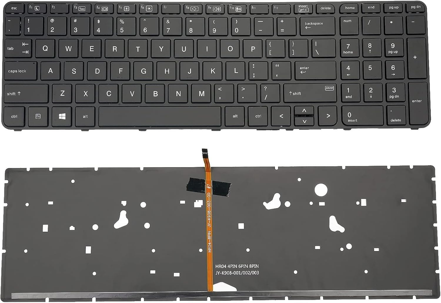 Replacement HP ProBook 450 G3 Replacement Keyboard | Standard | 1-Year Warranty