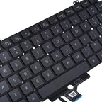 Black keyboard with white lettering on a white background  latitude 5420