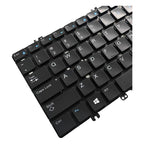 Dell Latitude 7280 keyboard detail closeup (reference image)