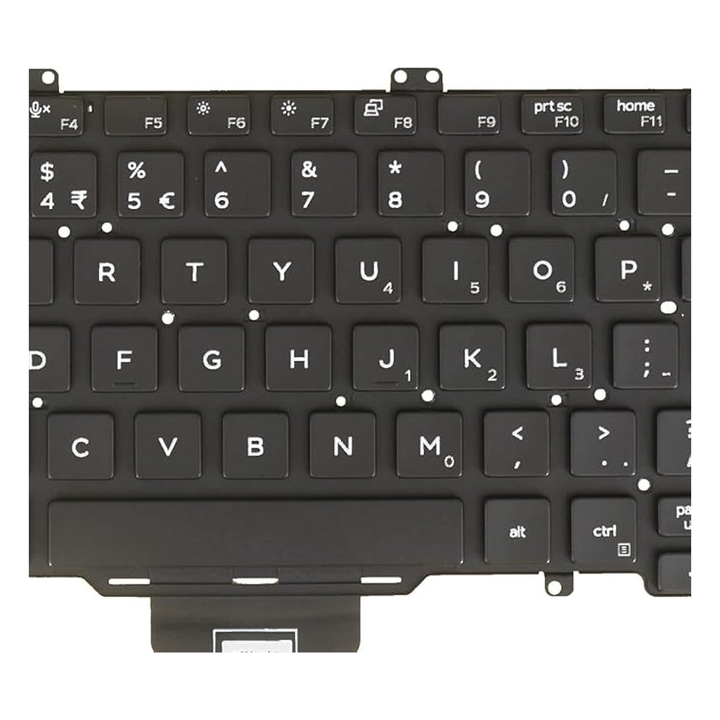 Dell Latitude 7280 keyboard full top view alternate (reference image)