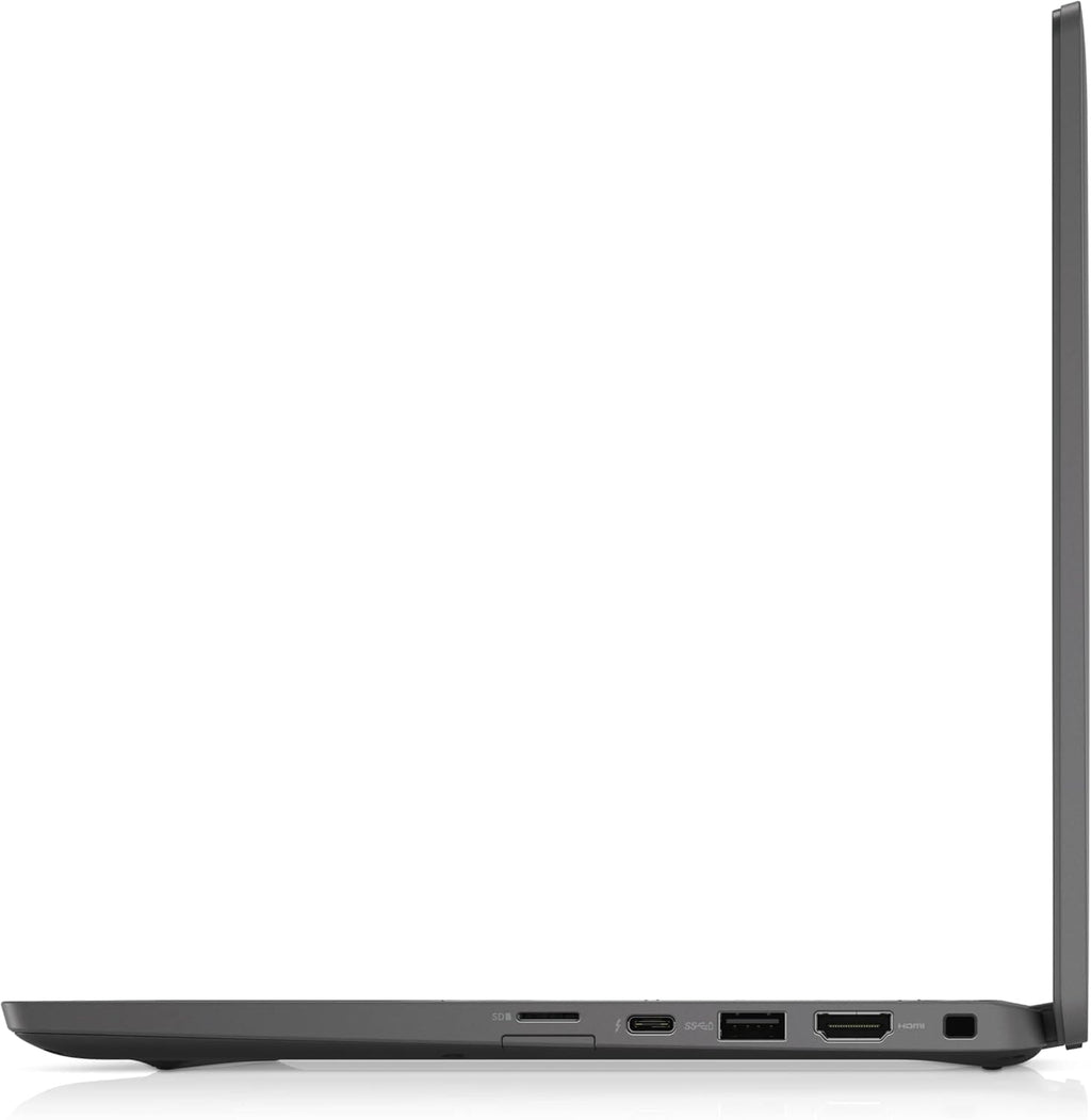 Dell Latitude 7320 keyboard top-down view with Windows 11 Pro display