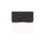 Black electronic device with a screen on a white background dell RJ40G