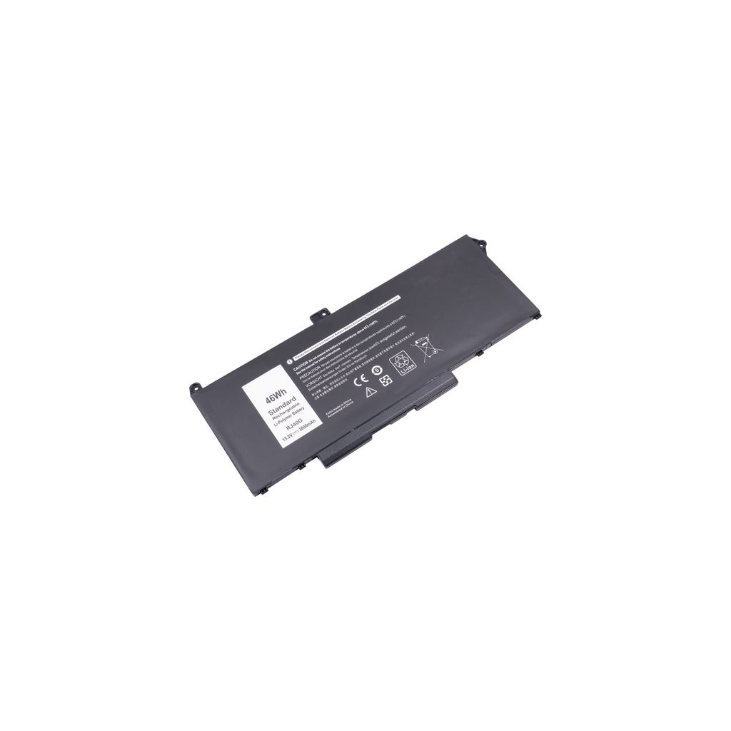 Laptop battery on a white background RJ40G dell

Key