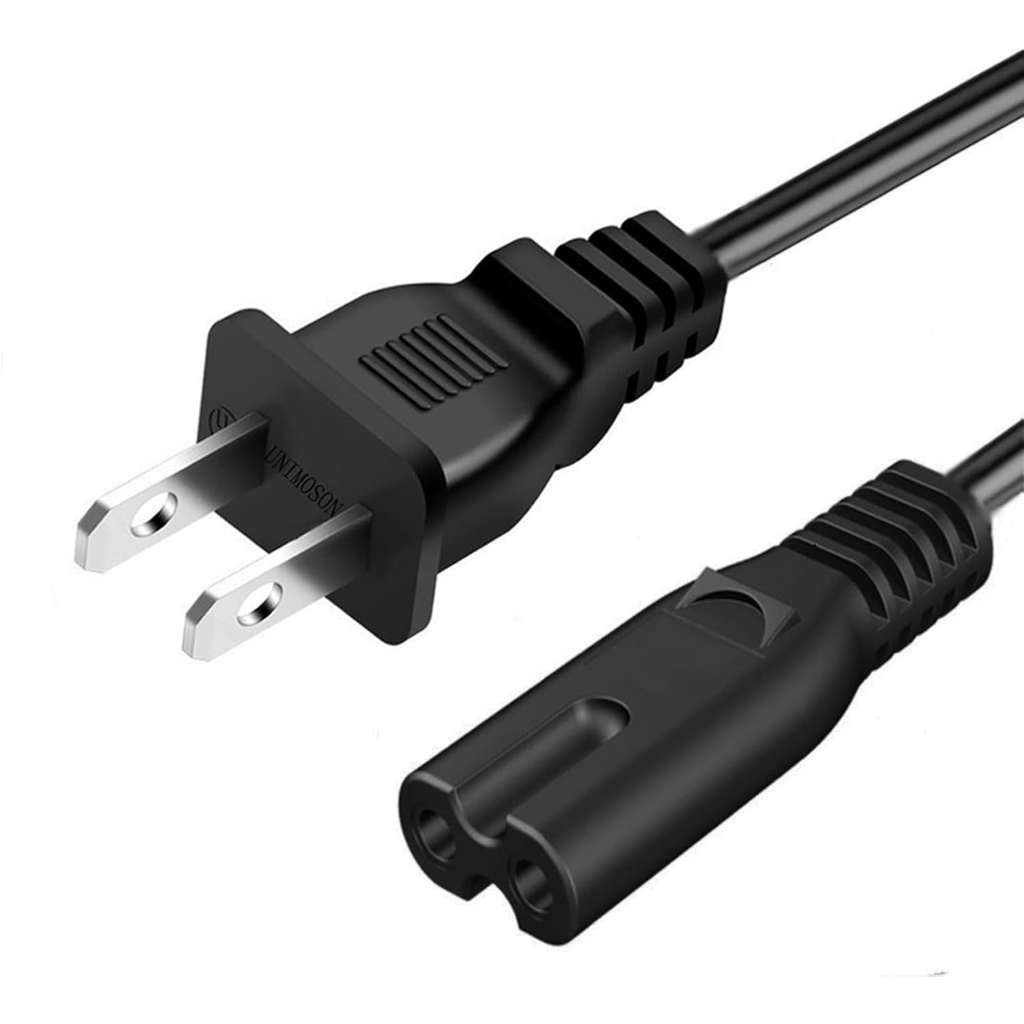 IEC C7 figure-8 connector close-up