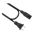 IEC C7 figure-8 2-prong power cord for laptop charger