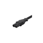 IEC C7 figure-8 connector close-up only
