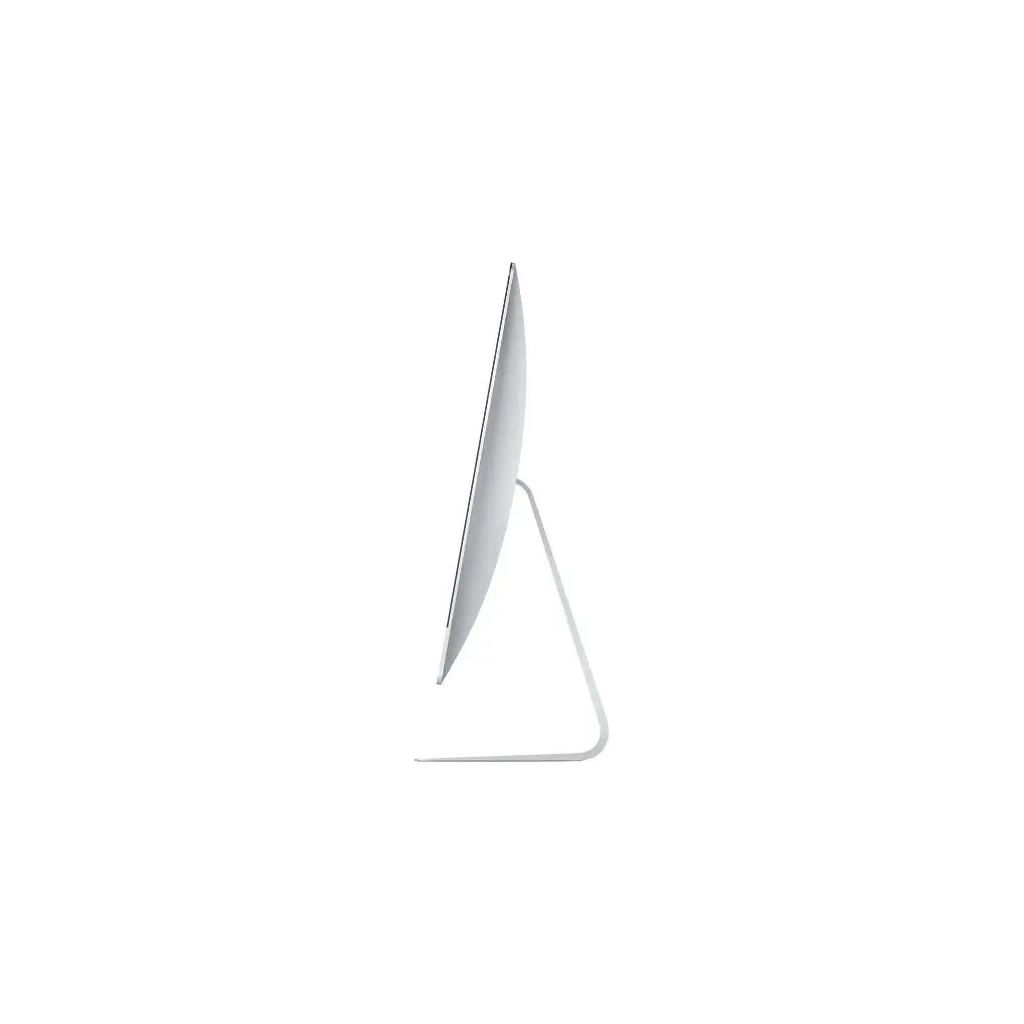 Apple iMac 27 5K Retina 2017 front angle view - aluminum stand refurbished Mac desktop Canada Vaughan Ontario