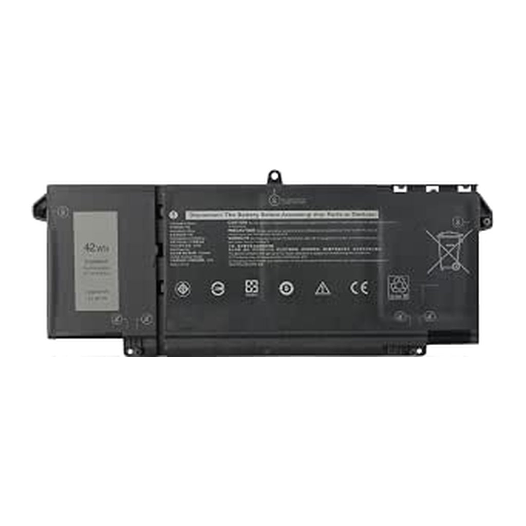 Dell 9JM71 42Wh 11.4V replacement battery for Latitude 5320 7320 7420 7520 front label view