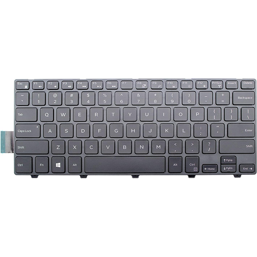 Dell Inspiron 14 5447 keyboard top and bottom view - 051CHY replacement part Canada Vaughan Ontario