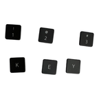 Dell Latitude 7280 individual backlit keycaps close-up - pulled excellent condition Canada Vaughan Ontario