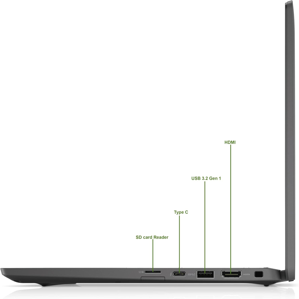 Dell Latitude 7420 carbon fibre right side ports SD USB-A HDMI - refurbished laptop Canada Vaughan Ontario