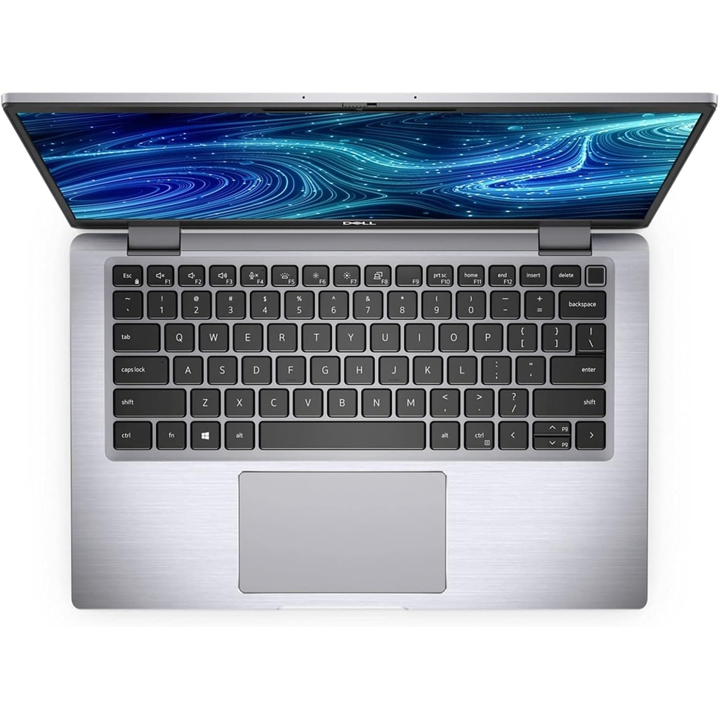 Dell Latitude 7420 keyboard top view touchpad fingerprint reader - refurbished laptop Canada Vaughan Ontario