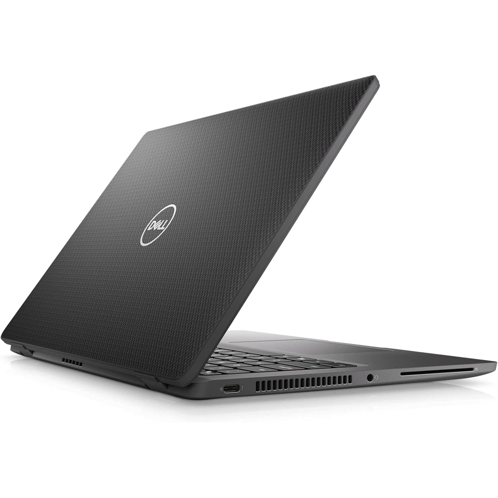 Dell Latitude 7420 rear angle closed lid carbon texture - refurbished laptop Canada Vaughan Ontario