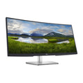 Dell P3421W 34-inch curved ultrawide monitor angled front view