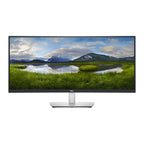Dell P3421W 34-inch curved ultrawide monitor front view with stand