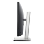 Dell P3421W curved monitor side profile view showing screen curve and stand