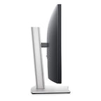 Dell P3421W curved monitor opposite side profile view showing screen curve and stand