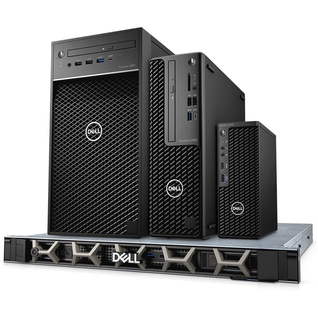 Dell Precision 3650 Tower workstation compact front view - refurbished Canada Vaughan Ontario