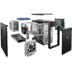 Dell Precision 3650 Tower workstation exploded view - components GPU NVMe SSD Canada Vaughan Ontario