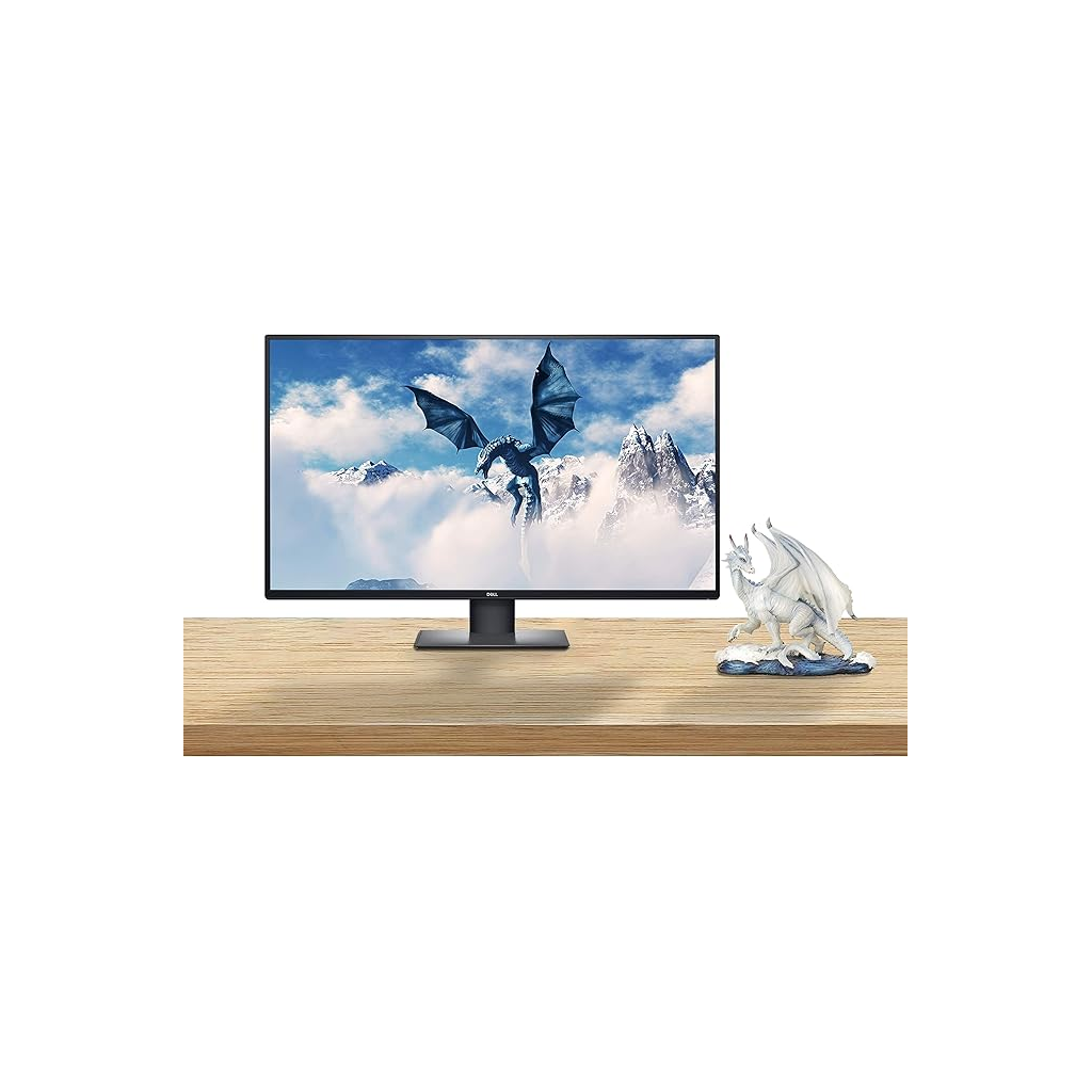 Dell UltraSharp U4320Q 43 inch 4K monitor front display view - refurbished IPS monitor Canada Vaughan Ontario