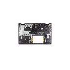 Dell Latitude 7420 2-in-1 palmrest keyboard assembly underside showing power button and USB-C board - OEM Dell parts Vaughan Ontario