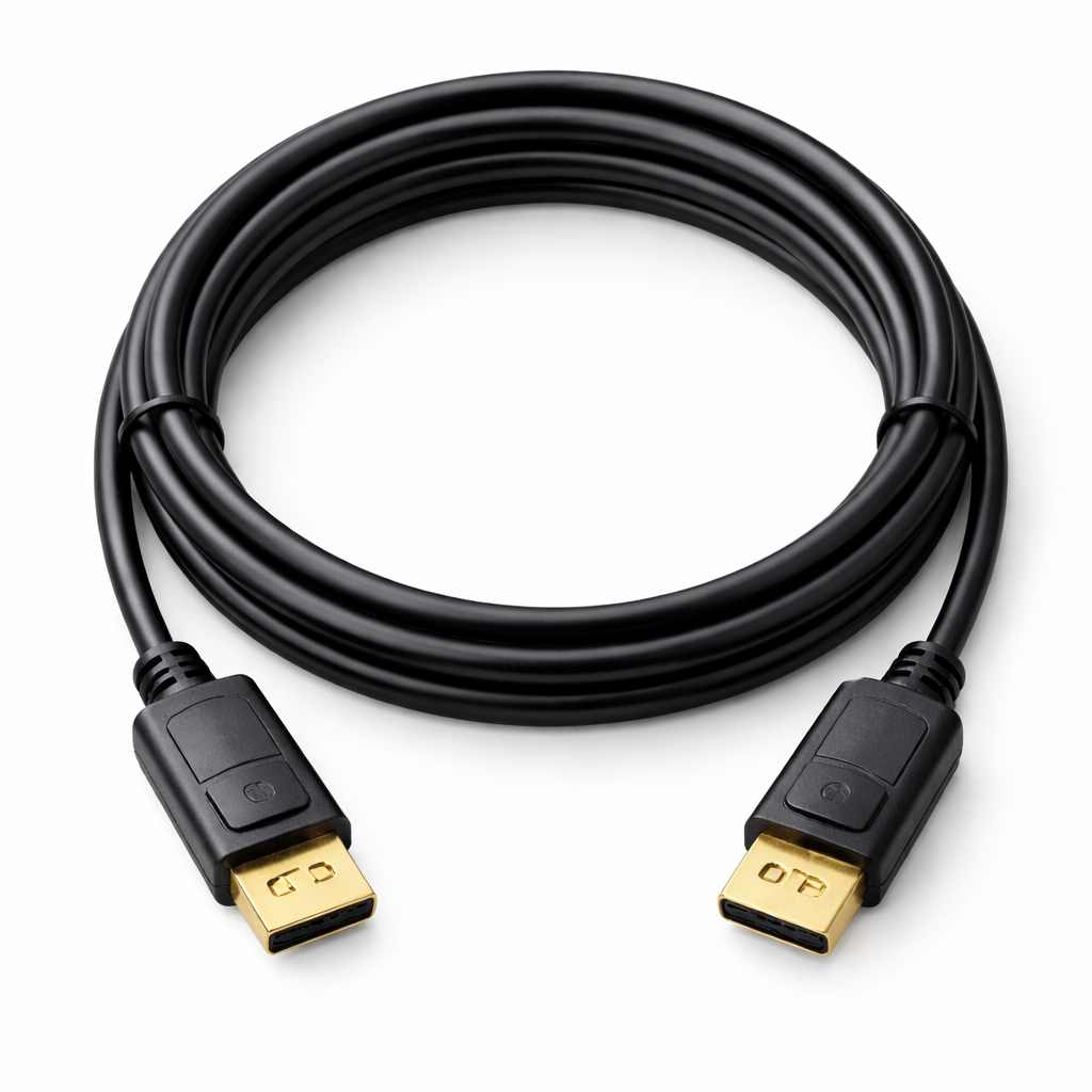 6ft DisplayPort to DisplayPort cable 4K high speed for Dell Lenovo HP laptops and docking stations