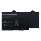 DR02P replacement battery label and safety markings