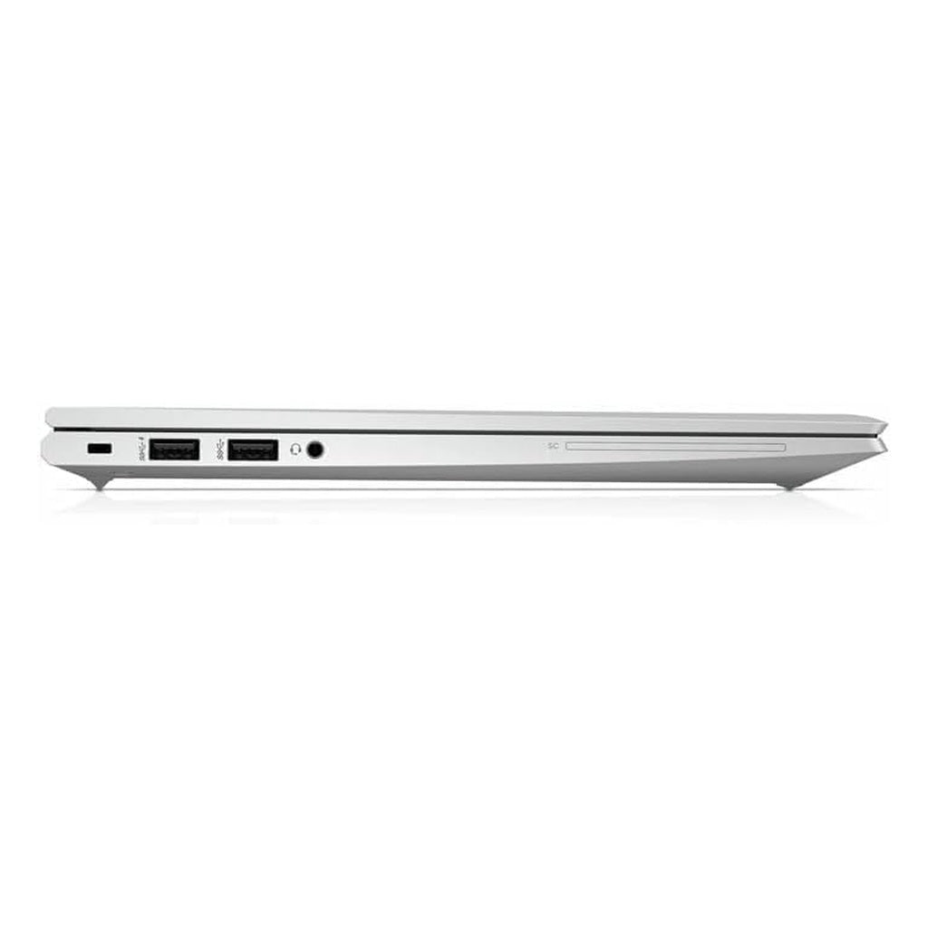 HP EliteBook 850 G8 left side ports view - Kensington lock, two USB-A ports and audio jack