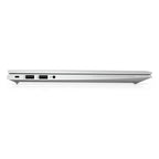 HP EliteBook 850 G8 left side ports view - Kensington lock, two USB-A ports and audio jack