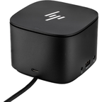 HP Thunderbolt Dock G2 front view with Thunderbolt cable - refurbished dock Canada Vaughan Ontario