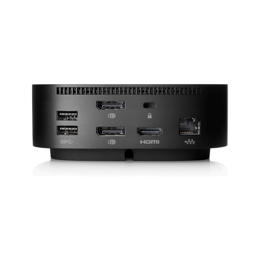 HP USB-C Dock G5 bottom view model label vents - refurbished dock Canada Vaughan Ontari