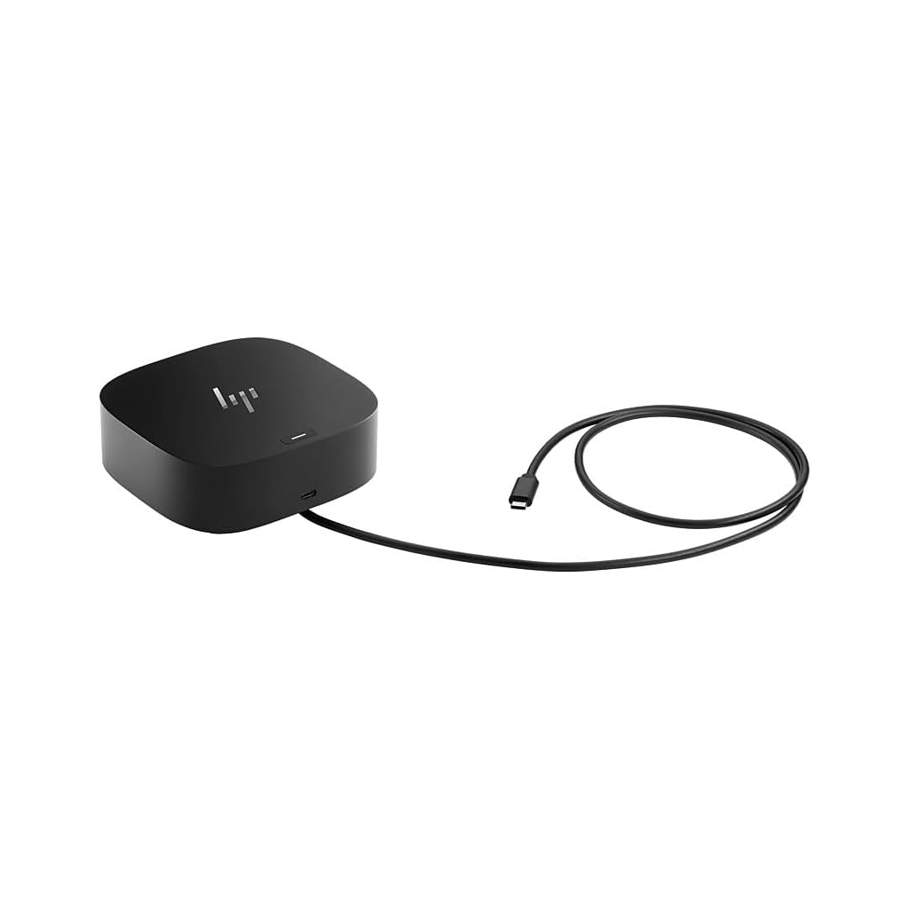 HP USB-C Dock G5 angled view with USB-C host cable - HP docking station Canada Vaughan Ontario