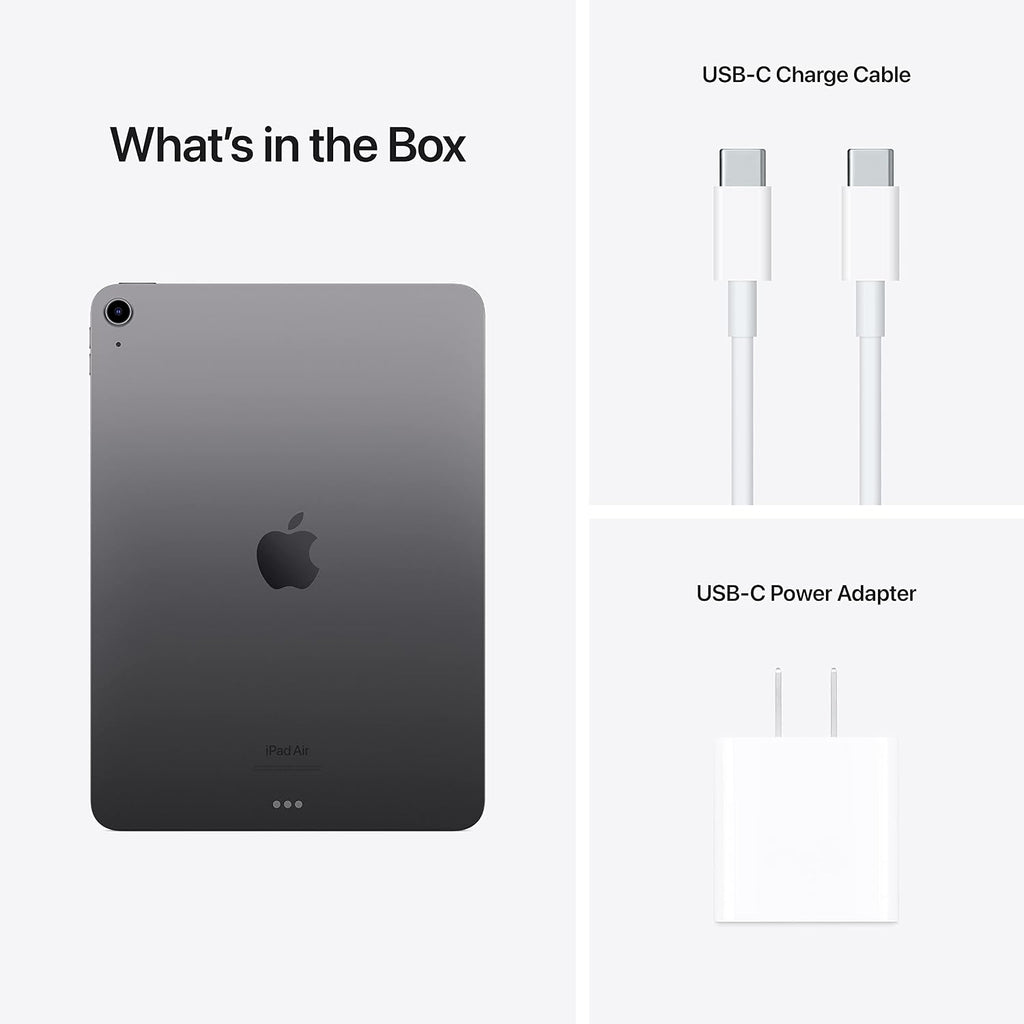 iPad Air 5th Gen Space Gray front display view