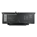 JHT2H 52Wh replacement battery for Dell Latitude 7310 and 7410, flat view