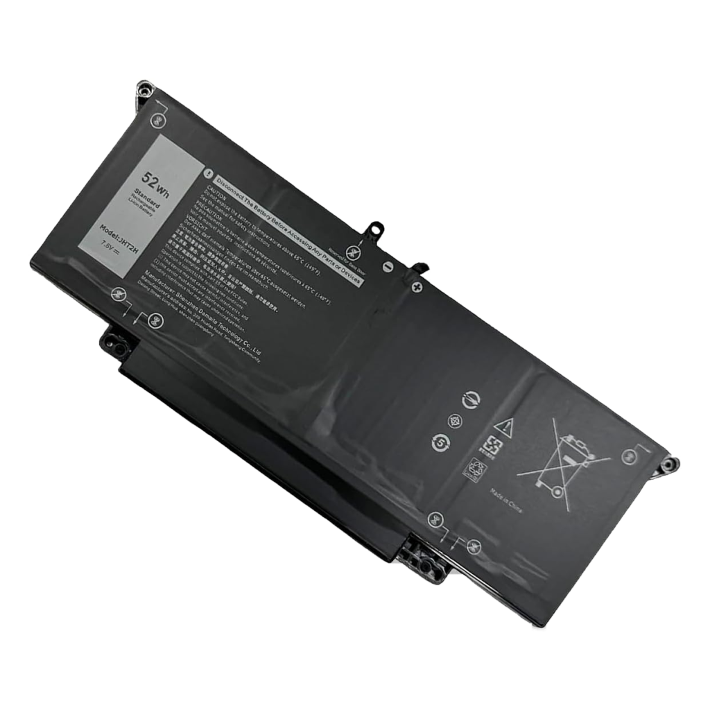 JHT2H replacement battery angled view