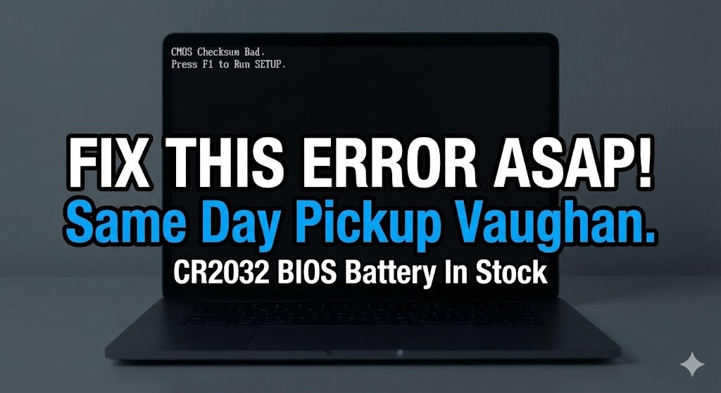 Universal CMOS BIOS Battery (CR2032) with 2-Pin Cable - Fits Dell, HP, ASUS, Acer & More