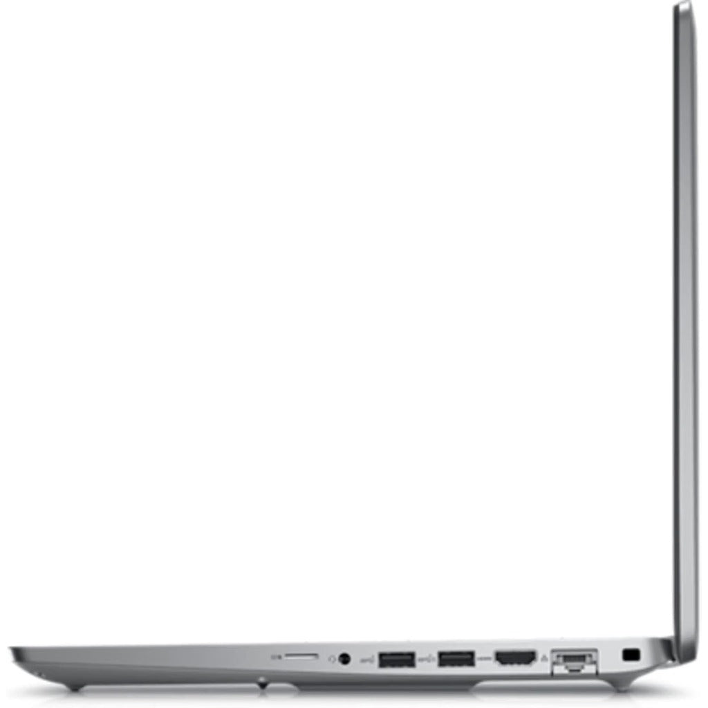 Dell Latitude 5540 laptop open at an angle showing display